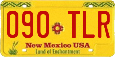 NM license plate 090TLR