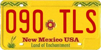 NM license plate 090TLS