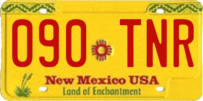 NM license plate 090TNR