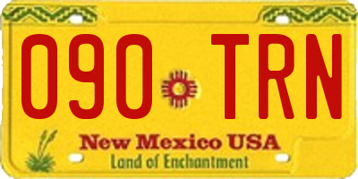 NM license plate 090TRN