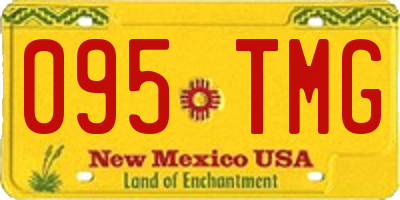 NM license plate 095TMG
