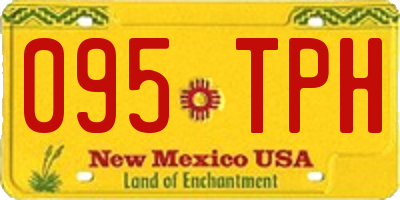NM license plate 095TPH
