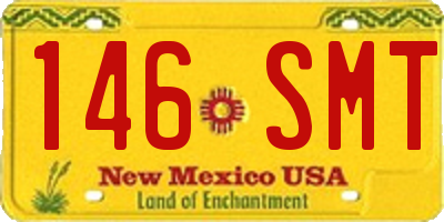 NM license plate 146SMT