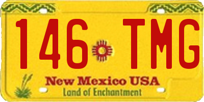 NM license plate 146TMG