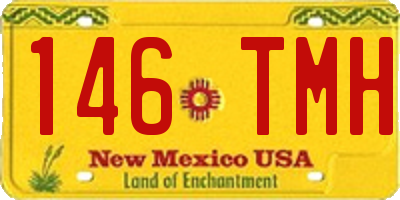 NM license plate 146TMH