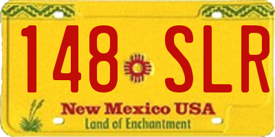 NM license plate 148SLR