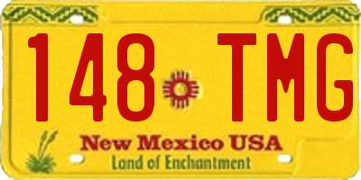 NM license plate 148TMG