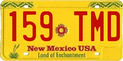 NM license plate 159TMD
