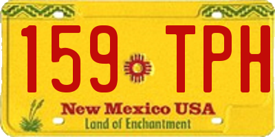 NM license plate 159TPH