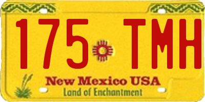 NM license plate 175TMH