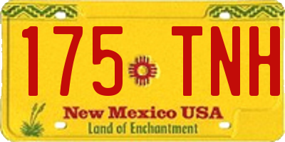 NM license plate 175TNH