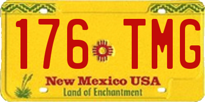 NM license plate 176TMG