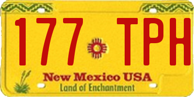 NM license plate 177TPH