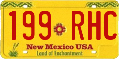 NM license plate 199RHC