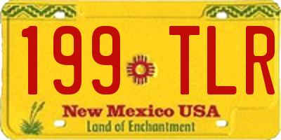 NM license plate 199TLR