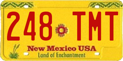 NM license plate 248TMT