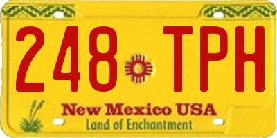 NM license plate 248TPH
