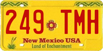 NM license plate 249TMH