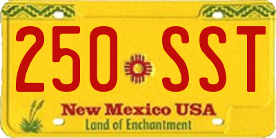 NM license plate 250SST