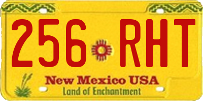 NM license plate 256RHT