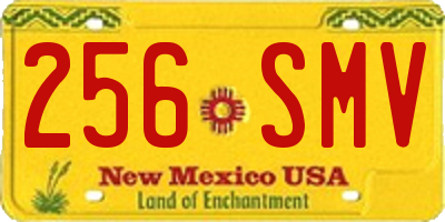 NM license plate 256SMV
