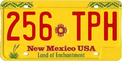 NM license plate 256TPH