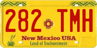 NM license plate 282TMH