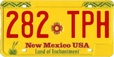 NM license plate 282TPH