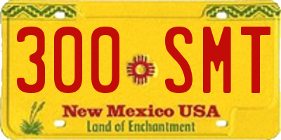 NM license plate 300SMT