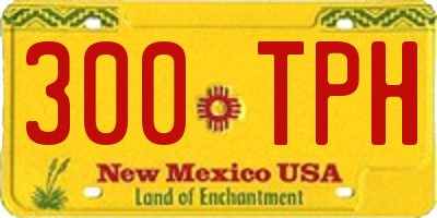 NM license plate 300TPH