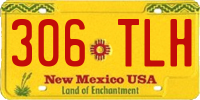 NM license plate 306TLH