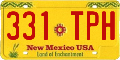 NM license plate 331TPH