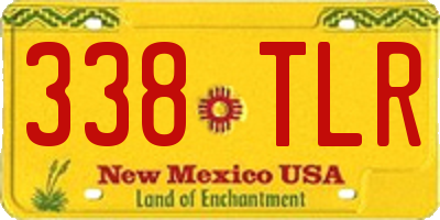 NM license plate 338TLR