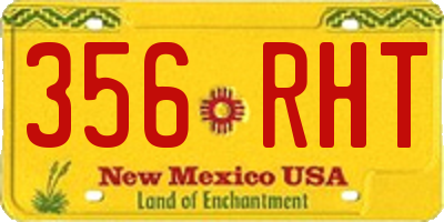 NM license plate 356RHT