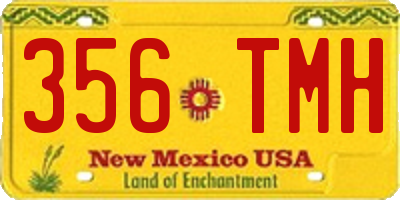 NM license plate 356TMH