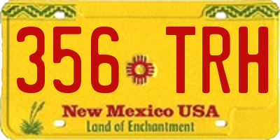 NM license plate 356TRH