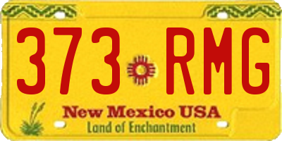 NM license plate 373RMG