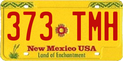 NM license plate 373TMH