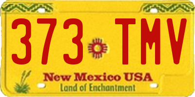 NM license plate 373TMV