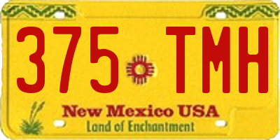 NM license plate 375TMH