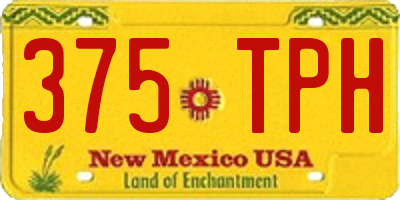 NM license plate 375TPH