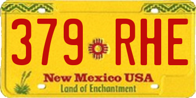 NM license plate 379RHE