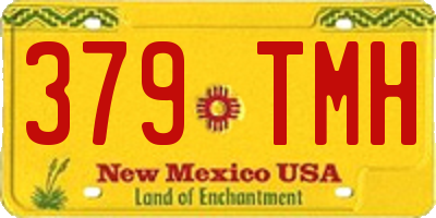 NM license plate 379TMH