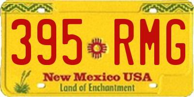 NM license plate 395RMG
