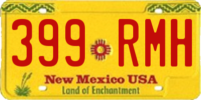 NM license plate 399RMH