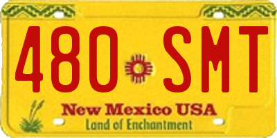 NM license plate 480SMT