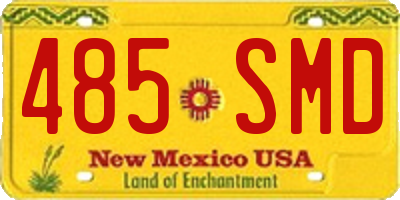 NM license plate 485SMD