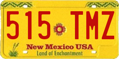 NM license plate 515TMZ