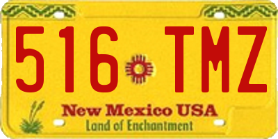 NM license plate 516TMZ
