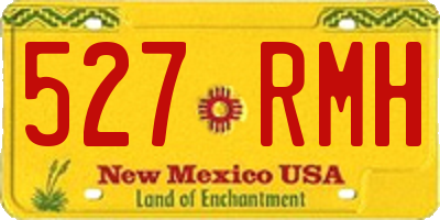 NM license plate 527RMH